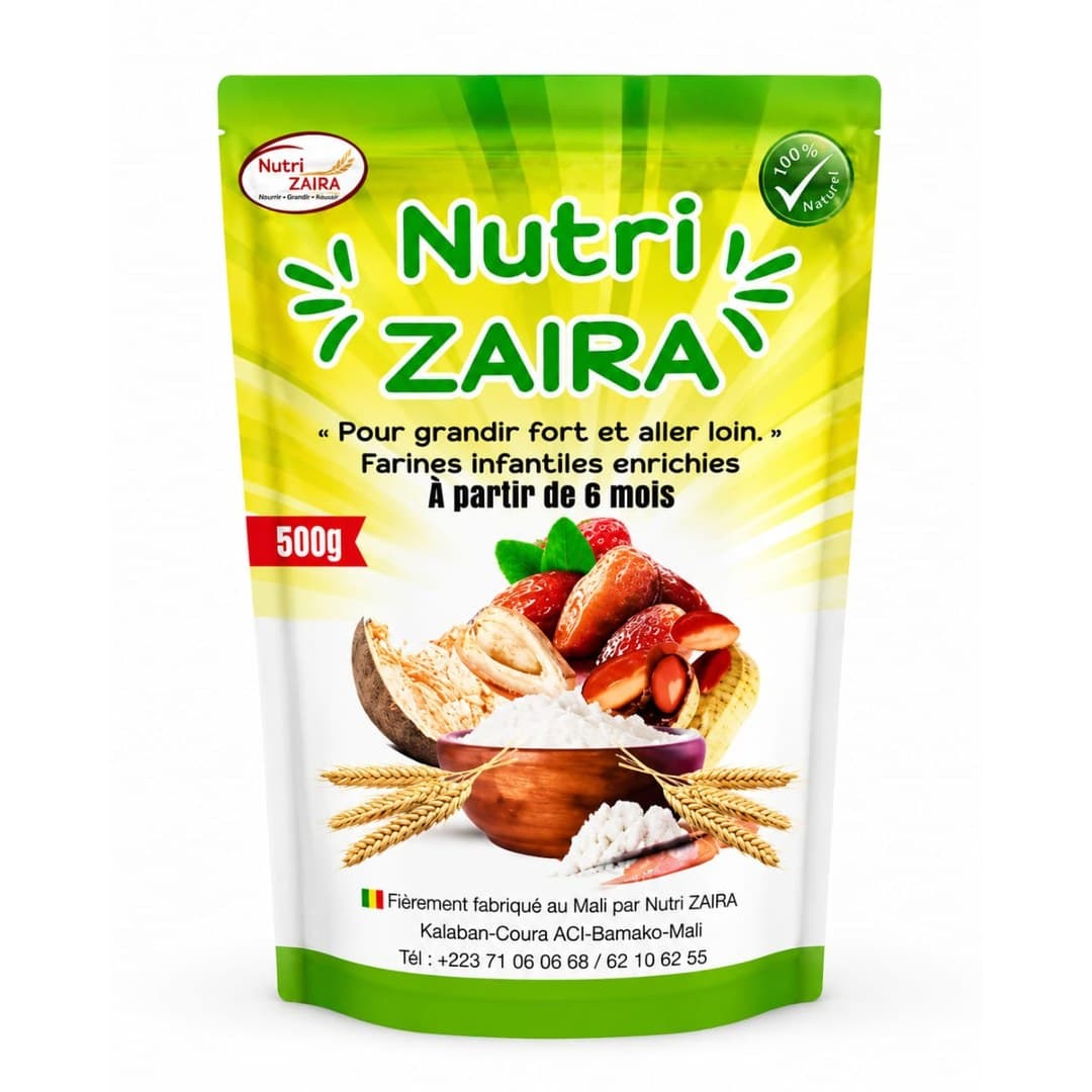 Farine Nature - 500 g, face avant