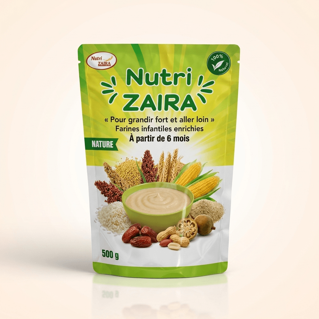Nutri ZAIRA Nature - 500 g, recto